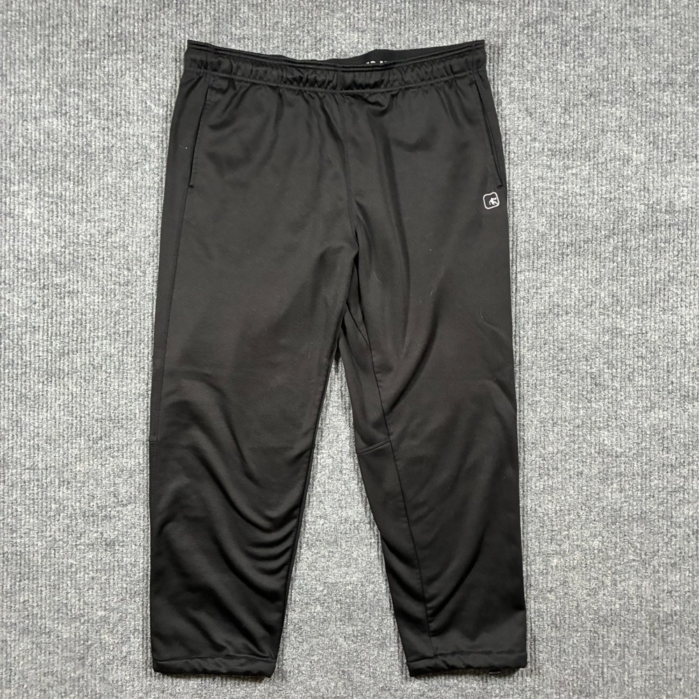 And1 Mens Sweatpants Size 2XL Black Fleece Pull On Drawstring Outdoor Activewear